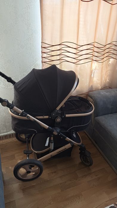 Коляска 3в1 - люлька, прогулочный блок, автолюлька