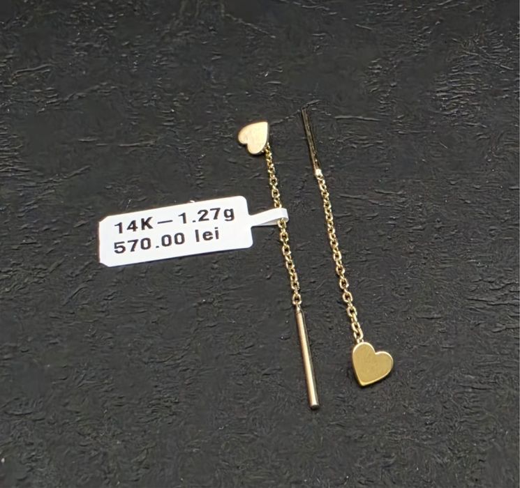 Cercei Aur 14K 1.27gr