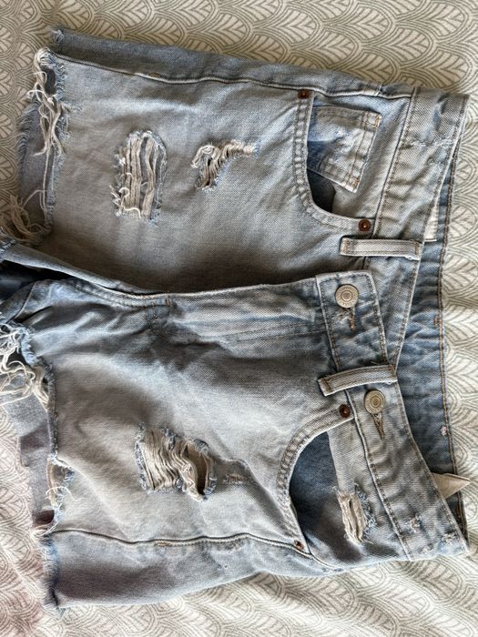 Къси дънкови панталонки ZARA
