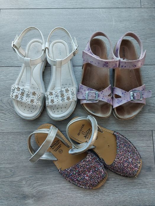 Sandalute fete Avarca 34, Geox 35