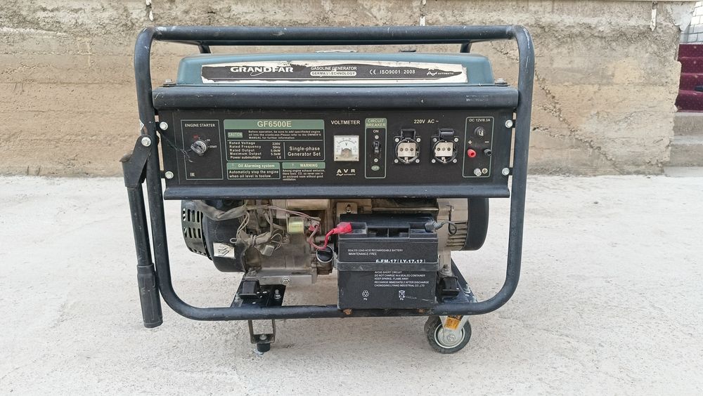 Генератор, Движок Grandfar GF6500E