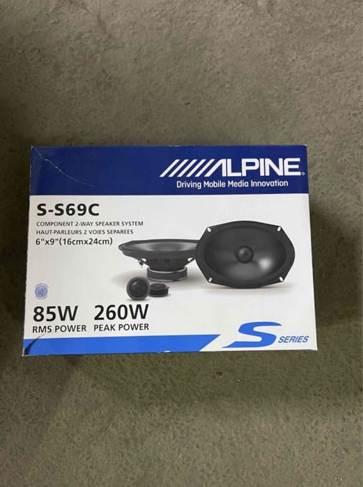 Динамики овал Alpine