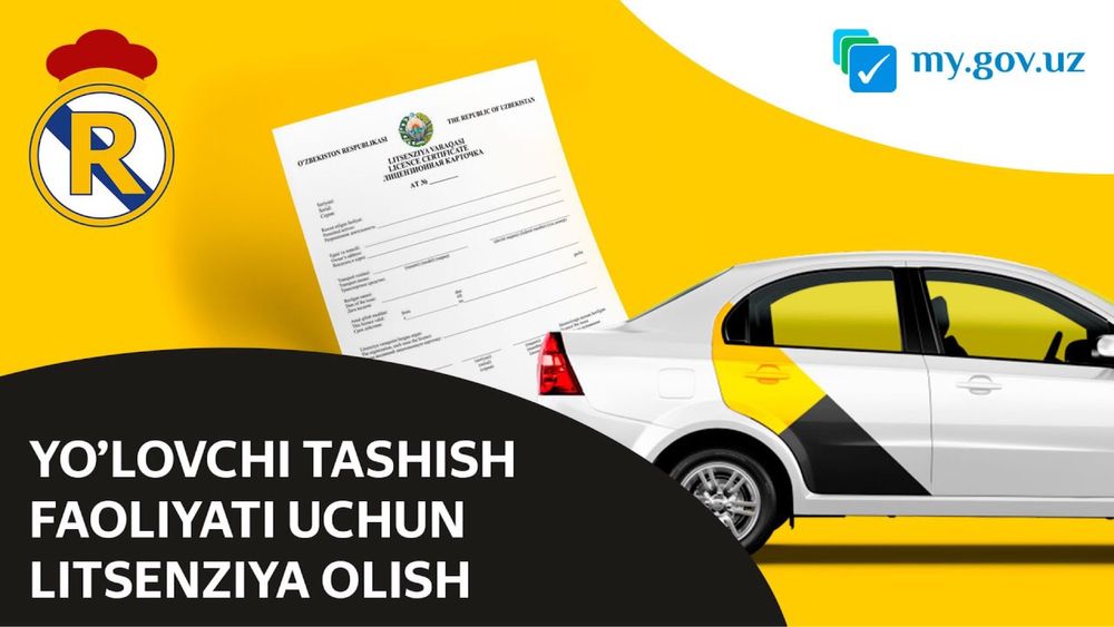 Yo’lovchi tashish uchun litsenziya olish xizmati
