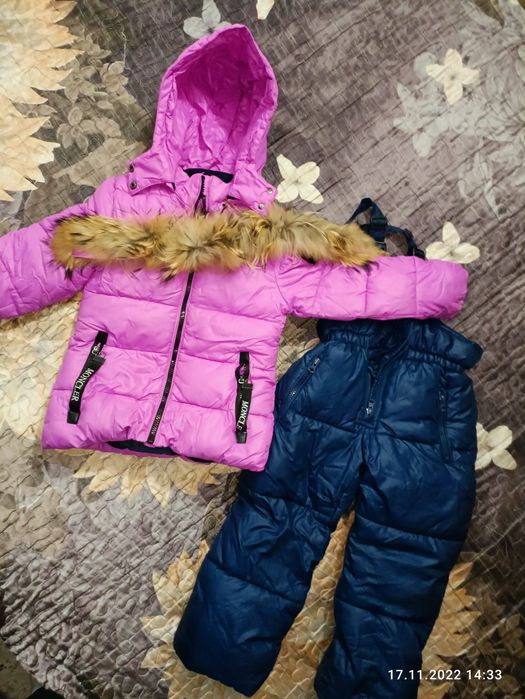 Комбинезон на девочку.Ростовка 110