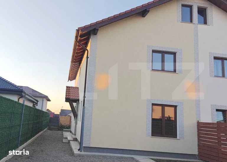 Duplex nou P+1 | 120 mp utili | 3 dormitoare | Teren 250 mp