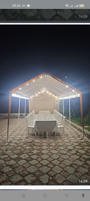 Аренда столы стулья посуда