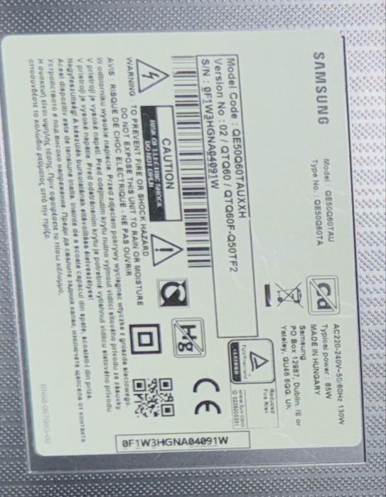 Televizor Samsung Smart QLED 125cm