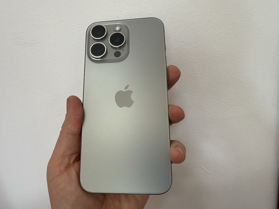 Iphone 15 Pro Max, Natural Titanium, pentru piese