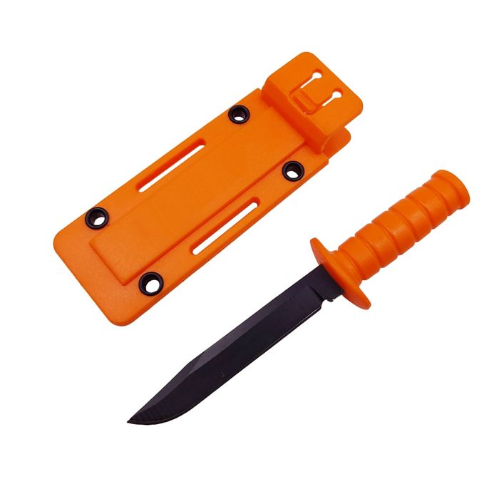 Cutit tactic vanatoare, Military Convoy, 10 cm, teaca cu lant inclusa