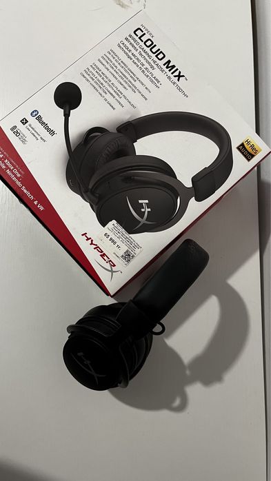 Накладные наушники гарнитура huper X cloud mix