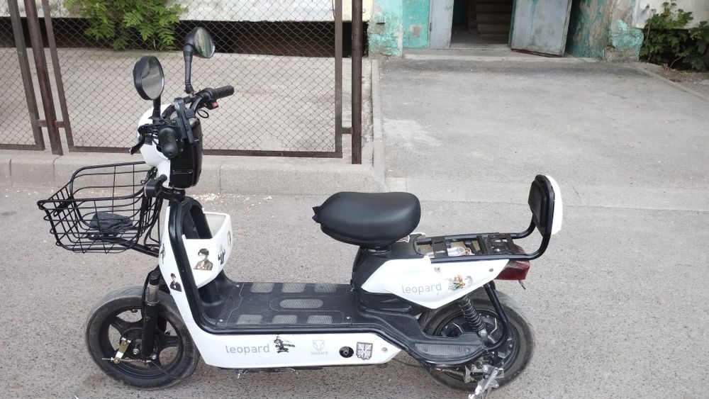 Электровелосипед леопард ,электроскутер