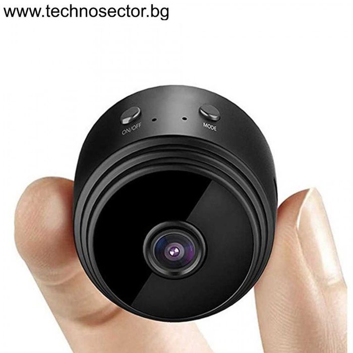 Мини Безжична Wi-fi Камера А9, HD, Батерия 320 mAh, Нощно виждане