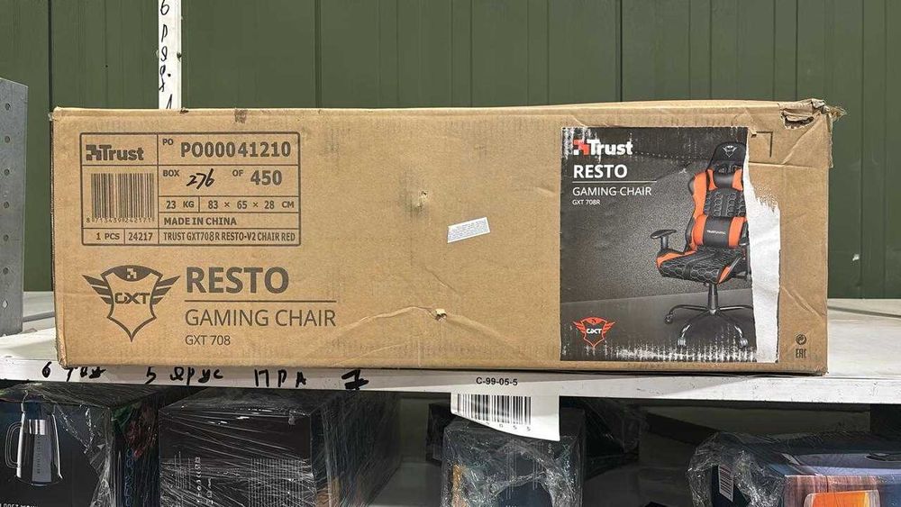 Игровое кресло Trust GXT 708R Resto красный