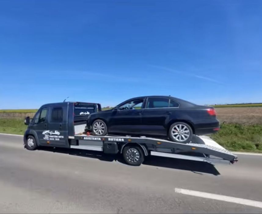 Ofer servicii non-stop de tractari auto