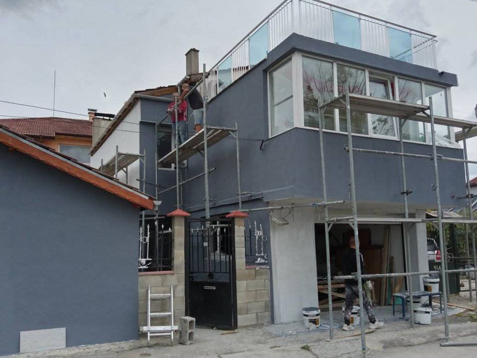 Шпакловка, Боядисване, Топлоизолация и Хидратация