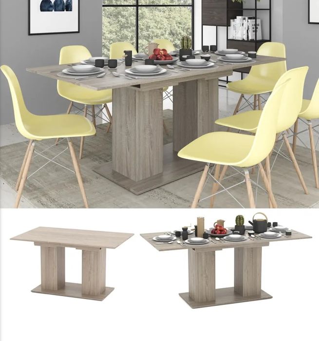 Голяма трапезна маса разтегателна 2167