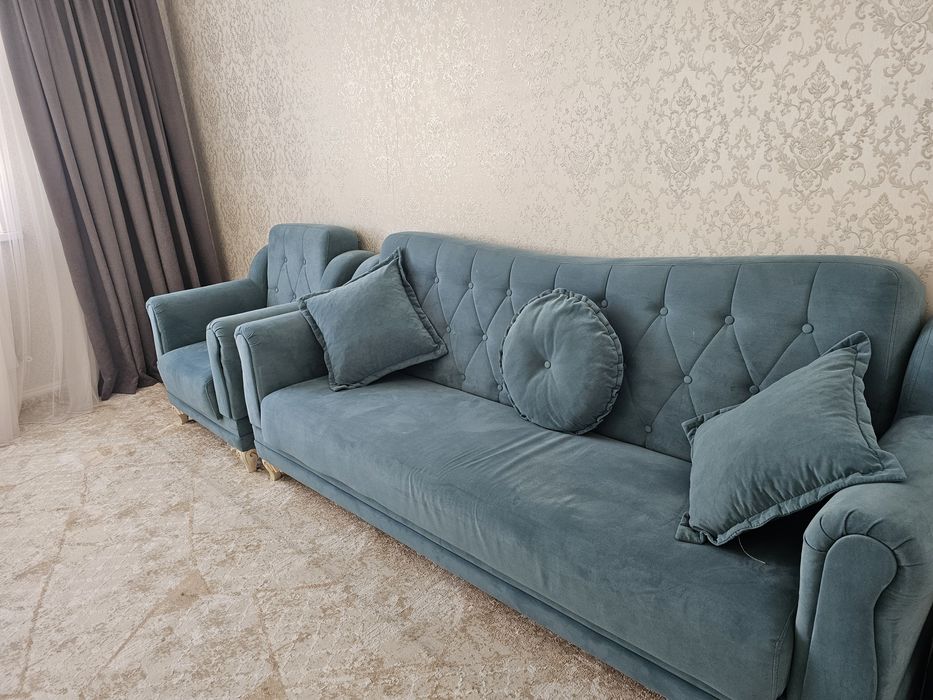 Диван с креслом, срочно