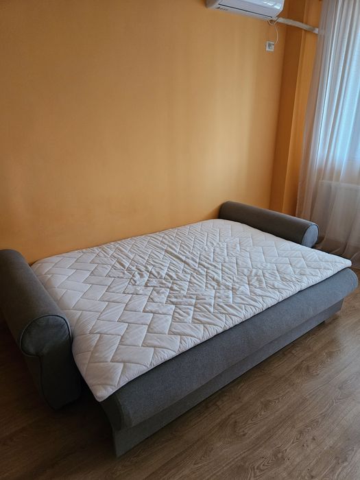 Canapea extensibila cu topper