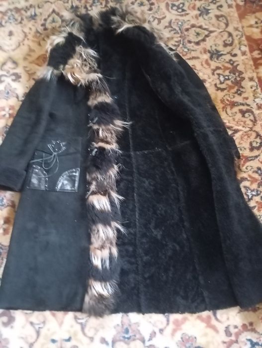 Дублёнка натуралка размер 48-50