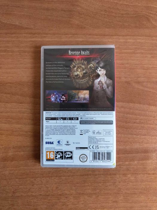 Shin Megami Tensei V Vengeance - Nintendo Switch - нова, запечатана