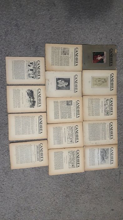 Lot 13 Reviste Gandirea publicate in 1926,vintage, colectie