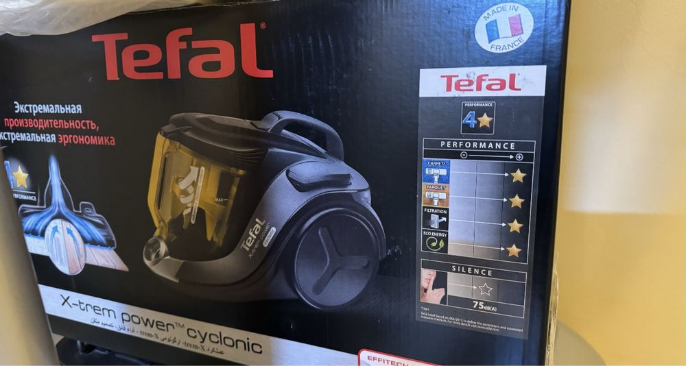 Tefal X-trem power мощный пылесос