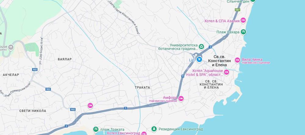 Продава се Парцел в Варна, м-т Траката - 503 кв.м за 289 €/кв.м - Снимка #1