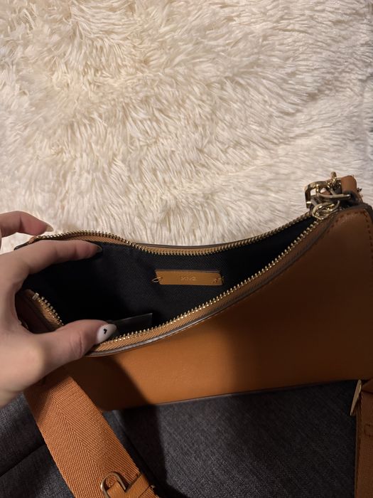 Бежова чанта Zara, Кафява чанта Mango