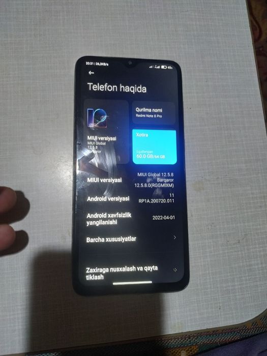 Redmi note 8 pro