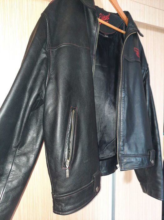 Jachetă de piele Diesel Leather size/marimea XXL