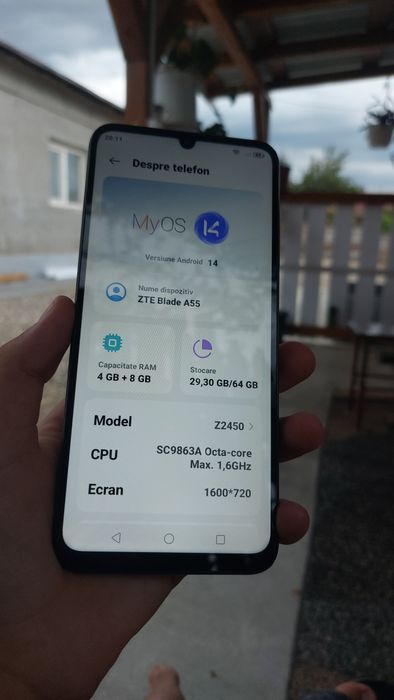 Vând ZTE blade a55