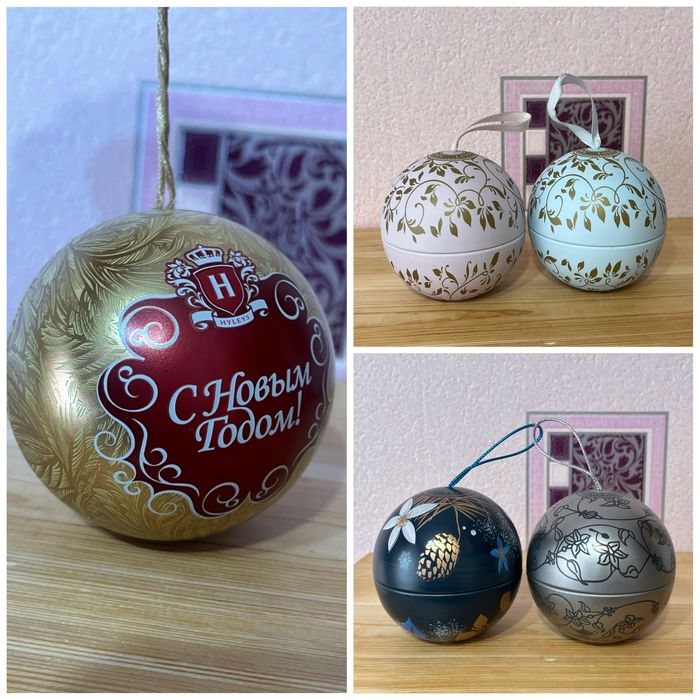 Коробочки из под чая, шарики из под чая