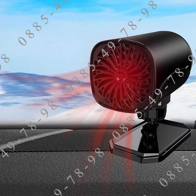 300W МОЩНА с турбо Вентилатор 2 в 1 Печка Духалка Парно кола автомобил