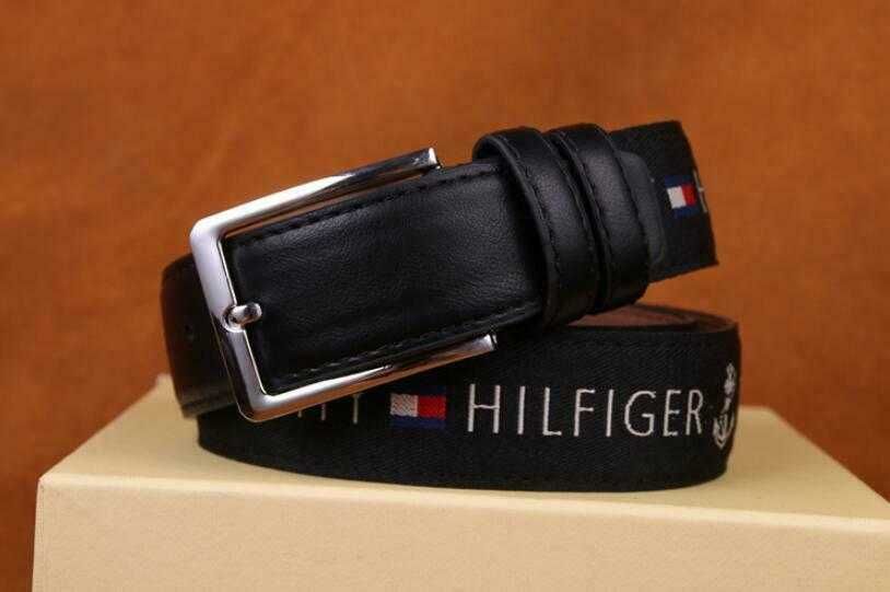 Curea negru/maro Tommy Hilfiger. Marime M. Noua ambalata!