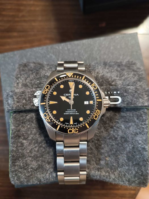 Часовници Certina DS Titanium Dive DS Podium Mechanical Chronograph