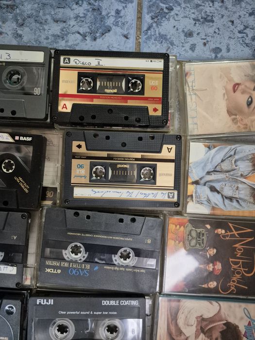 Pachet casete audio sony, tdk, basf, fuji