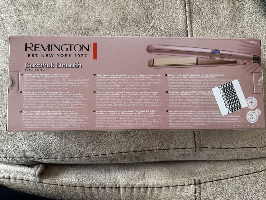 Преса за коса Remington S5901 Coconut Smooth