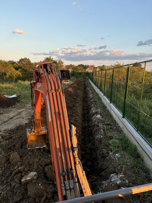 Lucrari miniexcavator 1,6 tone