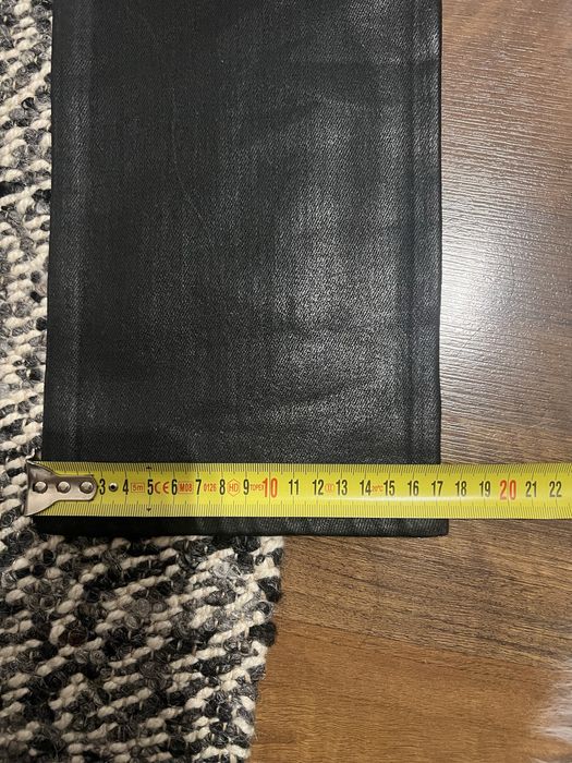 blugi waxed rick owens detroit cut marimea XL