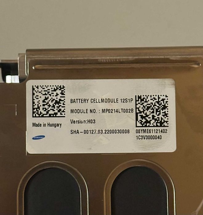 Modul Baterie SAMSUNG SDI 2.14KWh 48Ah 44.4V