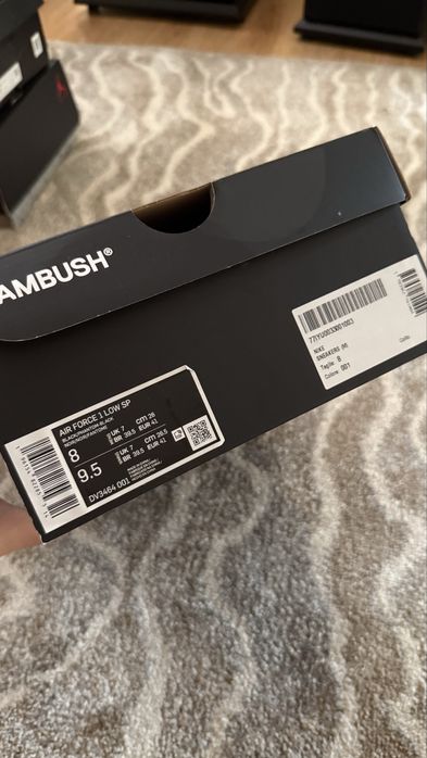 Nike Air Force x Ambush - negru - 42