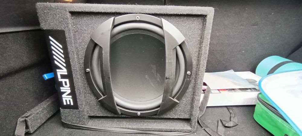 Alpine SWD-355 subwoofer/бас каса