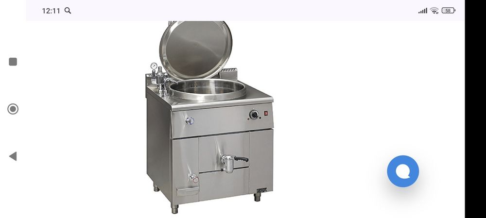 Котел пишеварочный КЭП100-8/7H производство Россия