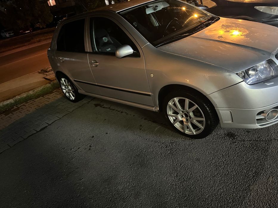 Шкода фабия vrs