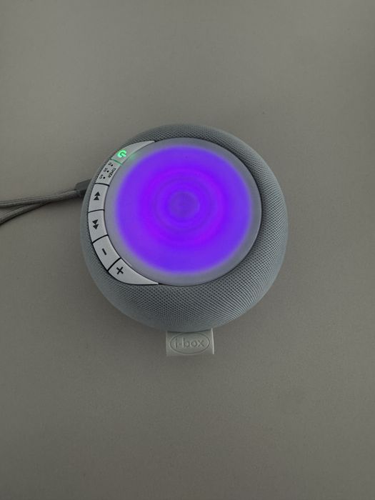 Aparat zgomot alb i-Box Serene White noise machine baby sleep copii