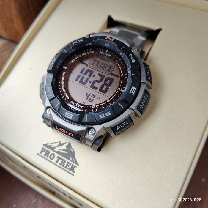Casio pro trek PRG 340 T / Duplex LC Display , end..PRG 240T.