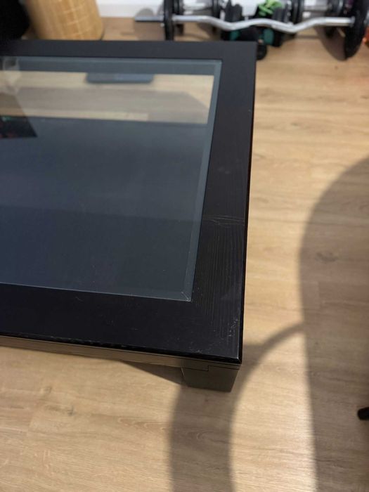 Masa sufragerie lemn masiv Mobexpert, 140x100x40 cm