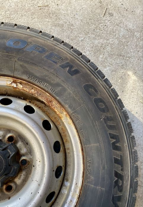 Set roti 255/70 R16 Ford Ranger / Mazda / L200