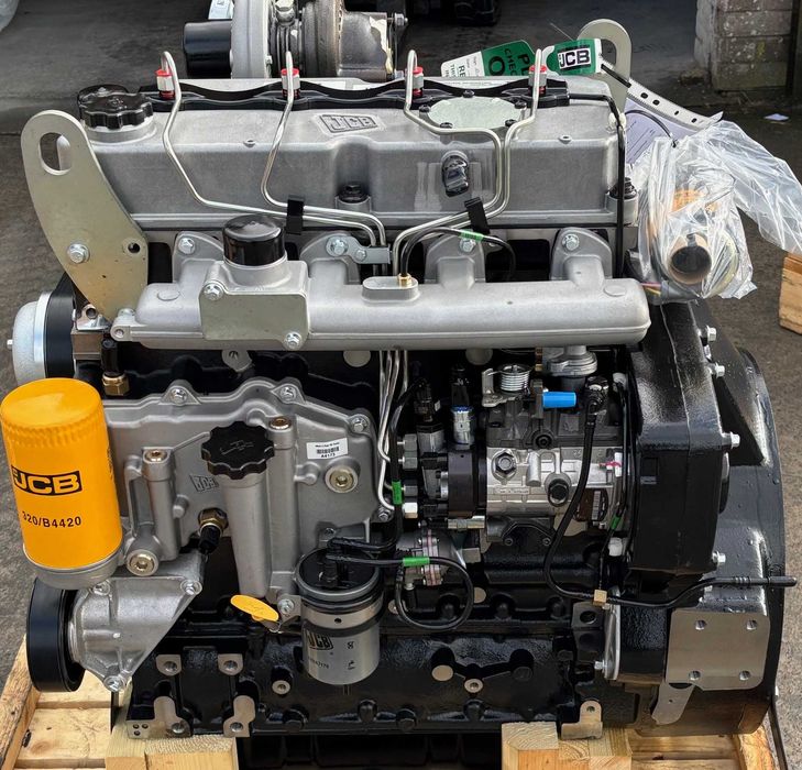 Motor JCB 444 T2 compatibil JCB 3CX pompa injectie, chiuloasa, piston, arbore cotit