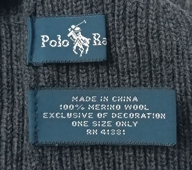 POLO Ralph Lauren Merino Wool Hat оригинална детска мерино вълна шапка
